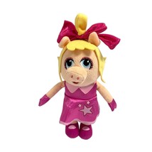 Disney Miss Piggy Plush Stuffed Doll Toy Pink Dress 9.5 in Tall - $12.86