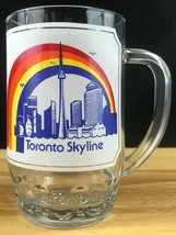 Toronto Skyline Glass Mug - Toronto The Heart Of Canada Heavy Glass Mug -Rainbow - £7.73 GBP
