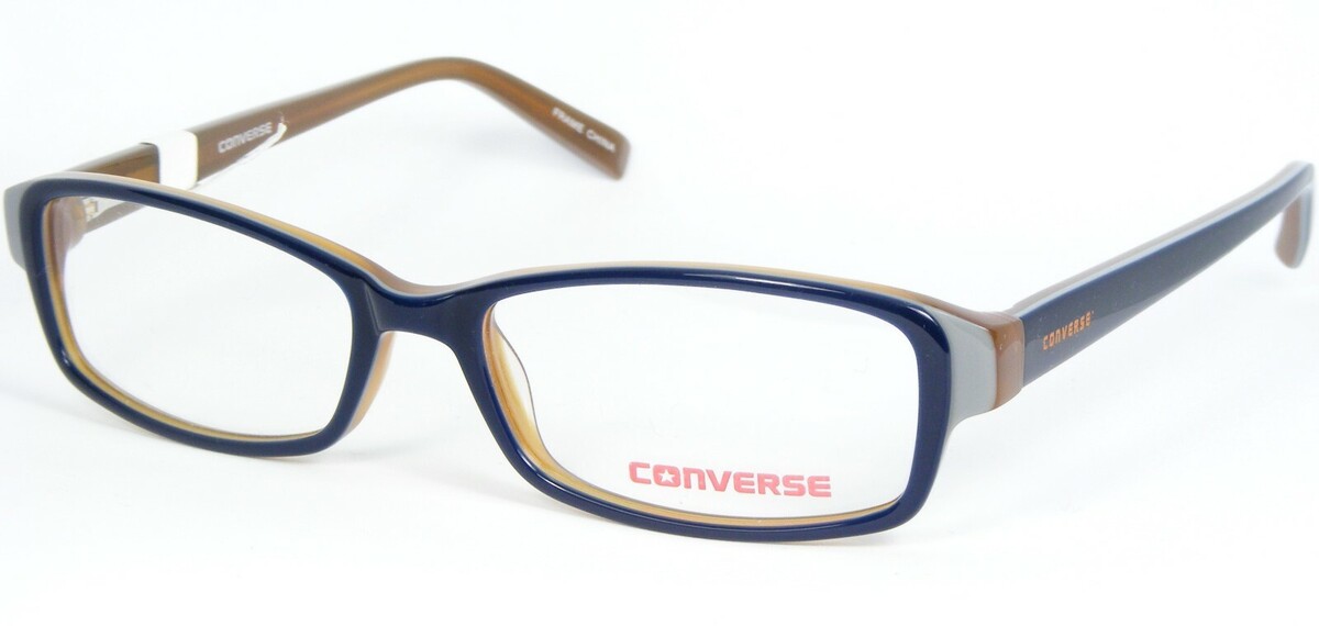 NEW CONVERSE Kids GAMER NAVY BLUE EYEGLASSES GLASSES PLASTIC FRAME 47-14... - $54.62