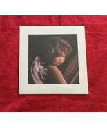Vintage Nancy Noel &quot;Angel Looking Down&quot; Lithograph Gallery Print Signed ... - $25.73