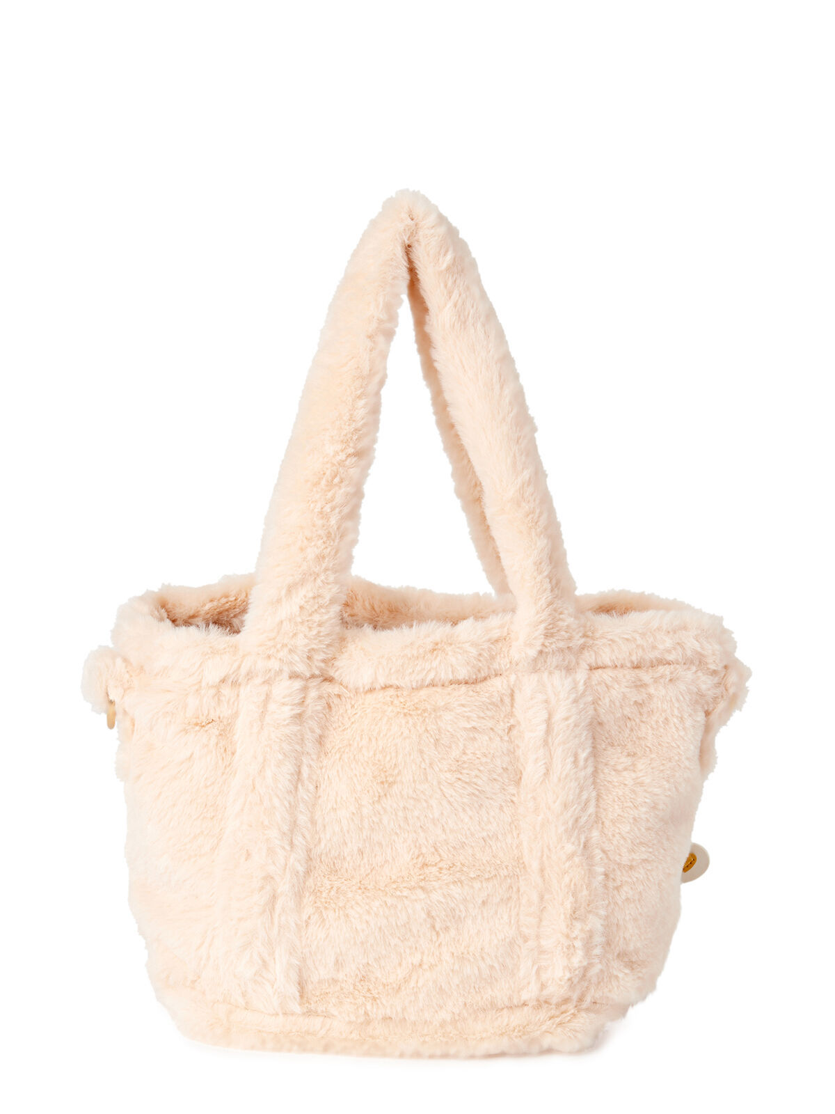 No Boundaries Plush Giftables Handbag Set, 3-Piece Color Cream (LOC N-Shed) Item image 3