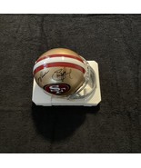 Jerry Rice Steve Young Signed San Francisco 49ers Mini Helmet with COA - $3,212.15 MXN
