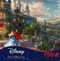 Disney Thomas Kinkade Sleeping Beauty 750 piece Jigsaw Puzzle New Unopened - £47.16 GBP