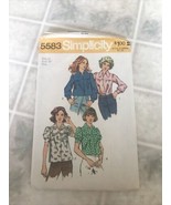 Simplicity 5583 Misses Smock Blouse in 2 Lengths Pattern - Size 12 Bust 34 - £12.73 GBP