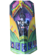 Bandai Mighty Morphin Power Rangers 8 Inch Zach Black Ranger Action Figu... - $24.70