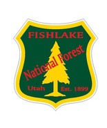 Fishlake National Forest Sticker R3233 Utah YOU CHOOSE SIZE - $1.45+
