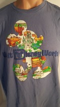 Walt Disney World Vintage Blue T-Shirt - £10.91 GBP