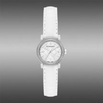Burberry BU9221 Swiss 54 Diamond Bezel Silver Tone Ladies Watch 26mm - W... - $399.00