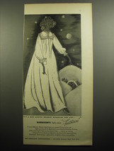1957 Barbizon Feathaire Donnie Lee Nightgown Ad - It's a new winter wonder  - $18.49