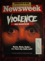NEWSWEEK Magazine April 1 1991 Violence Goes Mainstream Iraq Prozac - £7.01 GBP