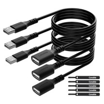 3 Pack USB Extension Cable 6 FT USB 2.0 A Male to Female Extender Cord A... - $23.50