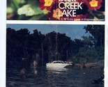Deer Creek Lake &amp; Dam Brochure Army Corps of Engineers 1970&#39;s Circlevill... - £14.19 GBP