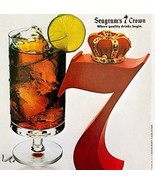 Seagram&#39;s 7 Crown And Cola 1979 Advertisement Distillery Alcohol DWKK3 - $29.99