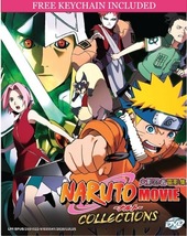 Naruto Movies Collection Movie 1-11 Complete Collector Boxset Anime DVD - £33.19 GBP