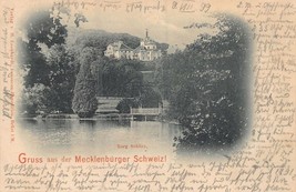 Mecklenburger Schweiz Burg SCHLITZ~1899 H Leonhardt Photo Postcard - £8.70 GBP