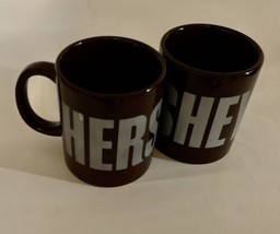 2 Hershey&#39;s 12 oz Coffee Cocoa Hot Chocolate Mugs - £9.28 GBP