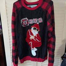 Ugly Christmas Sweater Yo Santa Sweater - £23.61 GBP