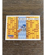 1993 Topps Card Sonic the Hedgehog Emerald Hill Zone #14 SEGA Genesis - £10.97 GBP