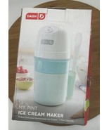 Dash My Pint Ice Cream Maker w/ Mixing Spoon Aqua 1 Pint Ice Cream Frozen Yogurt - $12.70