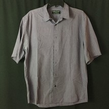 Mens - Purple Sportswear Shirt - Andrew St John - Size M (looks gray in ... - $10.87