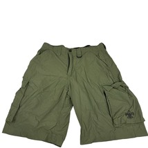 Boy Scouts Of America Centennial Uniform Shorts Nylon Olive Green Adult M - $23.13