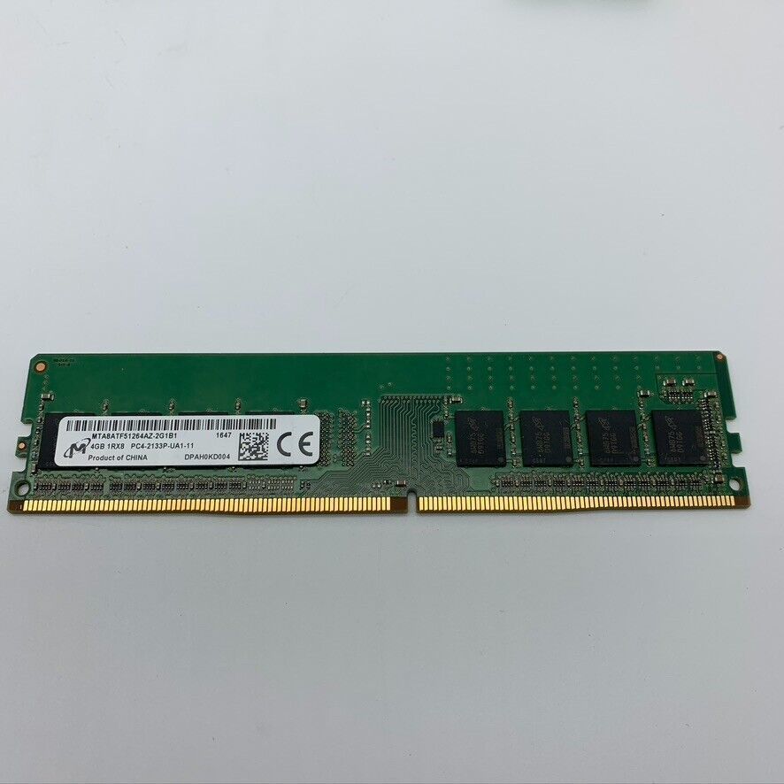 Primary image for MTA8ATF51264AZ-2G1B1 Micron 4GB 1RX8 PC4-2133P-UA1-11 MEMORY DDR4 SDRAM RAM