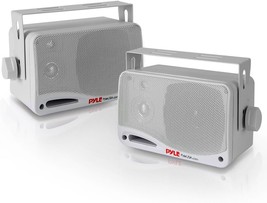 Outdoor Waterproof Wireless Bluetooth Speaker - 3 Point 5 Inch Pair 3-Way Active - £70.71 GBP