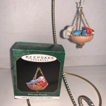 Hallmark Keepsake Ornament Miniature Welcome Friends #1 In Series 1997 - £6.04 GBP