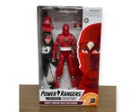 Power Rangers Lightning Collection Mighty Morphin Ninja Red Ranger New T... - £18.30 GBP