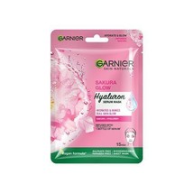 Garnier Skin Naturals, Sakura Glow Serum Sheet Mask 28g - £7.39 GBP