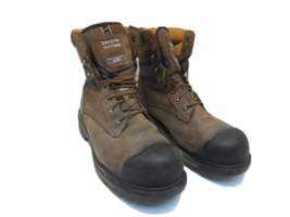 Dakota Men&#39;s 8537 8&#39;&#39; Quad Comfort Aluminium Toe Comp Plate Work Boot Brown 13W - £39.86 GBP