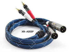 5 Ft. Pro-Series 2-Xlr Male To 2-Rca Male Audio Cable, - £52.02 GBP