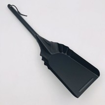 New Black Metal Fireplace Ash Shovel 19&quot; Long 5&quot; Wide Lightweight  - $9.49