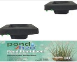 14&quot; Square Floating Flower Plant Basket Kit, 2 Pack with PondH2o Pond Pl... - $61.33