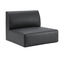 Lorell Contemporary Reception Collection Single Seat Sofa - 25.5&quot; x 25.5... - $419.39