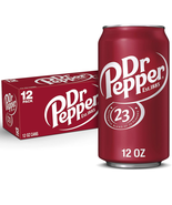 Dr Pepper Soda, 12 Fl Oz Cans, 12 Pack - $16.24