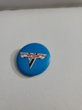 Van Halen • Vintage Button Jacket Pin Pinback Heavy Metal 1.25&quot; - £9.51 GBP
