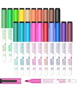Shuttle Art Dry Erase Markers, 20-Color Magnetic Whiteboard Markers With... - $48.95 CAD