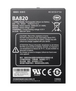 BAT-H1-001 BA820 Battery For JANAM HT1 HT1WA Tablet Replacement - $2,384.55 MXN