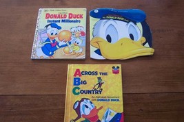 Walt Disney Vintage Donald Duck Book Lot - £10.05 GBP