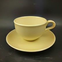 Iroquois Russel Wright Casual China &quot;Lemon&quot; Coffee Cup &amp; Saucer MCM - $10.00