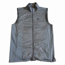 G/Fore Men’s Tech Stretch Interlock Performer Golf Full Zip Vest Sz S Gr... - $49.45