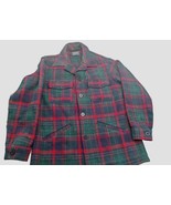 Vintage Pendleton Men&#39;s Wool Plaid Flannel Button Shirt Jacket Shacket M... - $147.83 CAD