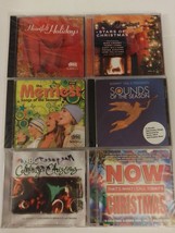 Lot of 6 Christmas Holiday Audio CDs Like New To New Sealed Bundle #3 Listing  - £19.65 GBP