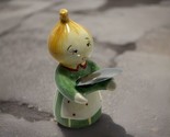Vtg Kitschy Onion Girl measuring spoon holder From Seasons of Cannon Fal... - $24.70