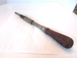 Vintage Yankee No. 30 Ratcheting Screwdriver North Bros PA 13.75&quot; w/Bit - £7.07 GBP