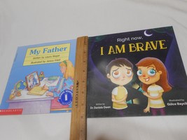 2 Children&#39;s PB Books: My Father Scholastic Level 1 &amp; Right now, I Am Br... - £6.70 GBP