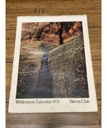 Sierra Club Wilderness Calendar 1978 (Calendar) Rare Vintage Nature Scen... - £25.87 GBP