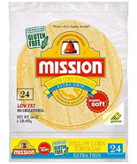 Mission Yellow Corn Tortillas, Extra Thin, 16 Ounce (Pack of 8) - $773.57 MXN