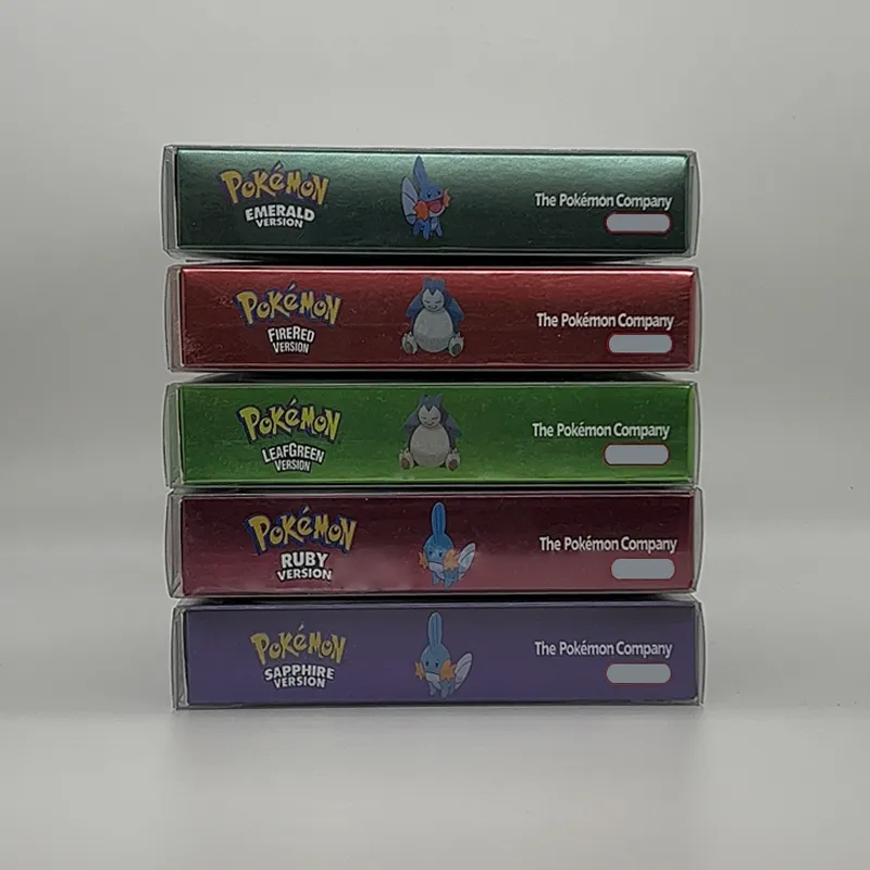 Pokemon Series Emerald FireRed Leafgreen Ruby Sapphire 5 Versions GBA Game In - £15.63 GBP+